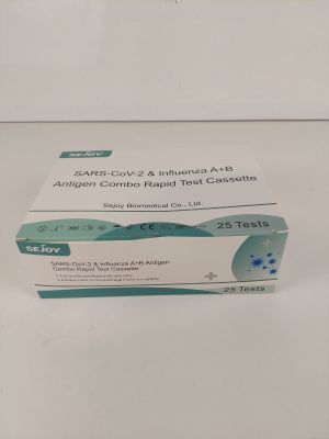 SEJOY - 25 Test rapide combiné SARS-CoV-2 et Influenza A+B -…