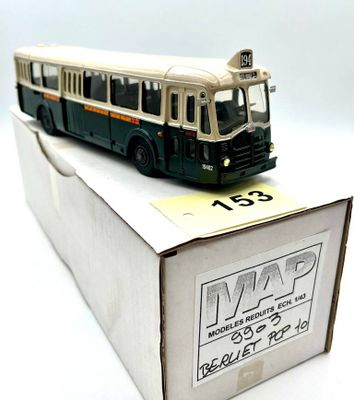 MAP – France - AUTOBUS PARISIEN BERLIET PCP 10