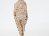an image of a sculpture of a man standing on top of a wooden base