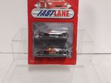 a close up of a toy car in a clear box