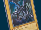 a close up of a card with a dragon on it