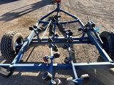 an image of a trailer with wheels attached to it
