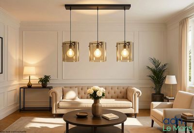 Lampe suspendue ETH The Silo 05-HL4232-30 design vintage hau…