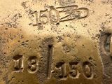 an image of a close up of a metal object with numbers on it