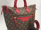 louis vuitton monogram canvas and leather handbag