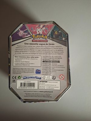"Collection-PokÉMon-Cartes : BOÎTE MÉTal Mentali V