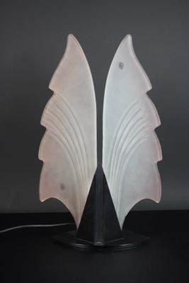 MURANO. Grande lampe papillon. Composé de deux grandes ailes…