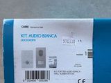 an image of a blue box with a white label on it