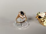 two rings that are sitting on top of each other