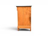 an image of a wooden cabinet on a white background