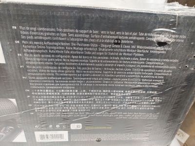 a box that has a picture of the back of it