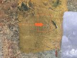 an image of a picture of a painting with a red arrow on it