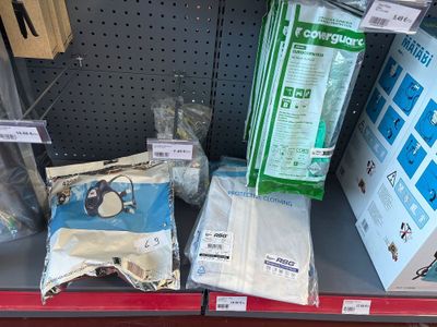 many items on the shelf in the store for sale