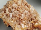 a close up of a piece of rock that is on a plate