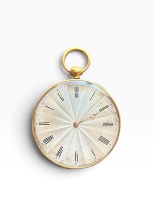 horloge avec des chiffres romains sur le cadran