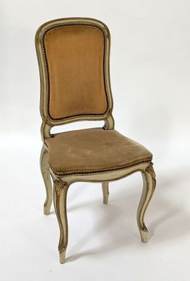 an image of a chair on a white background with a brown seat