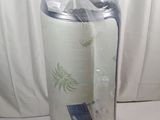 a plastic container that has a roll of toilet paper in it