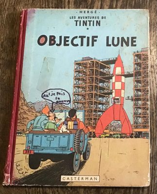 Les Aventures de Tintin Hergé Objectif Lune