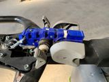 a close up of the handlebars of a motorcycle