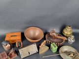 a lot of items that are sitting on a table