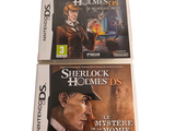two dvds of sherlock and the holmess and the mystery of the mommyie