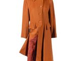 an orange coat is shown on a mannequin mannequin mannequin mannequin mannequin mannequin mannequin mannequin mann