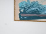 a picture of a painting hanging on the wall