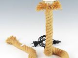 a rope that is connected to a lamp with a cord