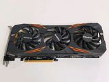 a close up of a video card with two fans on it