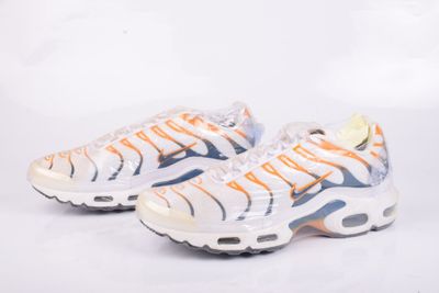 Nike Air Max Plus blanc / bleu - orange