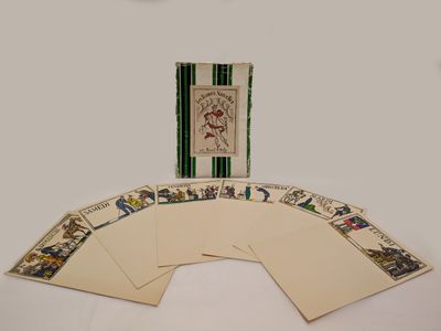 a picture of a set of playing cards on a table