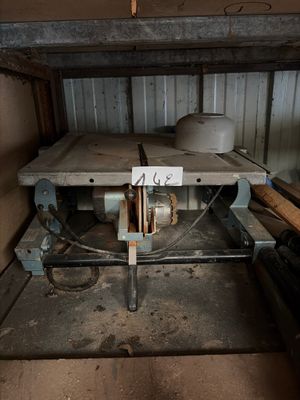 a machine that is sitting inside of a building