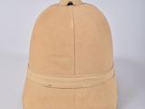 an image of a tan hat on a white background