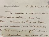 an old handwritten letter with arabic writing on a piece of paper