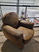 1 mobilier de salon de slyle "club" en tissu façon cuir comp… (photo 3)