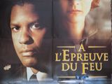 Affiche française du film « Le Jévrier du feu », avec Denzel Washington et George Justice