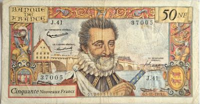 50 NF Henri IV 5/11/1959, TB+