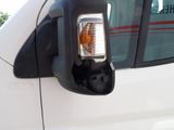 an image of a side view mirror of a truck