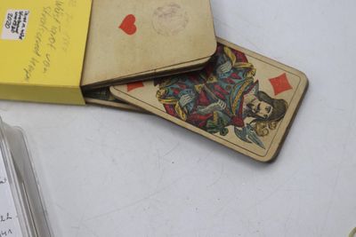 TAROT de WUST, 78/78 cartes mais en mauvais état, Fournier I…