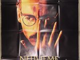 a movie poster of a man with glasses holding a cigarette