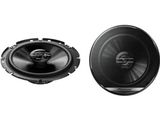 a pair of speakers on a white background