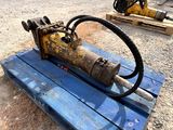 an image of a hydraulic pump on a pallet