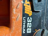 a close up of a chainsaw with a chain attached to it