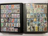 a book with a lot of stamps on it