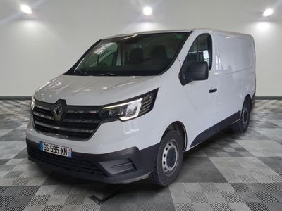 a picture of a white van on a checkered floor