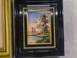 a picture of a painting hanging on a wall