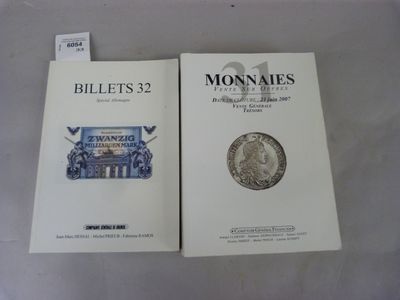 [Numismatique] - Deux ouvrages comprenant : - "Monnaies vent…