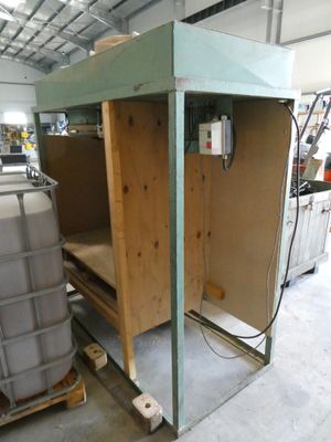 an image of a storage area with two tanks