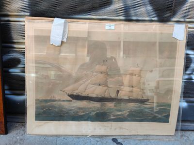 T.G DUTTON : "Carnatic". Gravure en couleur, gravée par T.