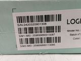 a box with a barcode on it sitting on a table
